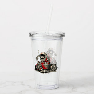 cartoon acryl drinkbeker