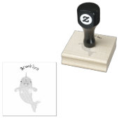 Cartoon afbeelding  	rubberstempel (Gestempeld)