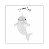 Cartoon afbeelding  	rubberstempel (Afrduk)