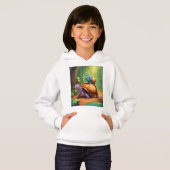 Cartoon afbeelding van doodsbang (Voorkant volledig)