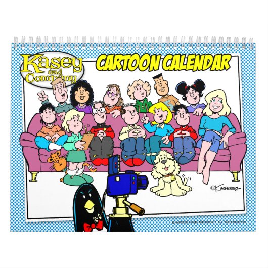Cartoon Agenda Kalender (Hoes)