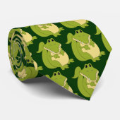 Cartoon-alligatorstropdas Stropdas (Opgerold)