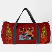 Cartoon Amerikaanse truck "Big Rig"