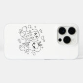 Cartoon animal mignon iPhone 16 Coque (Verso (horizontal))