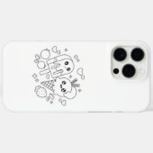 Cartoon animal mignon iPhone 16 pro max Coque (Verso (horizontal))