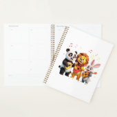 🎵 Cartoon Animal Music Party – Fun & Cute Musical (Devant avec enveloppe)