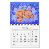 Cartoon Animaux 2012 Calendrier (Jan 2027)