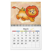 Cartoon Animaux 2012 Calendrier (Mar 2027)