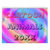Cartoon Animaux 20XX Calendrier (Protection)