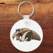 Cartoon Anteater Sleutelhanger (Voorkant)