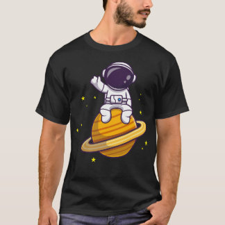 Cartoon Astronaut T-shirt