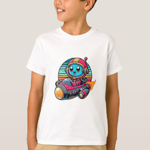 Cartoon Astronaut T-shirt