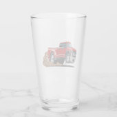 Cartoon auto glas (Achterkant)