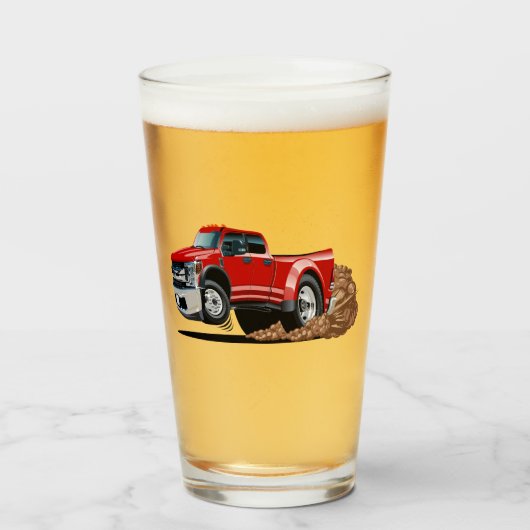 Cartoon auto glas (Voorkant gevuld)