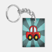 Cartoon auto sleutelhanger (Voorkant Links)