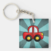 Cartoon auto sleutelhanger (Voorkant)