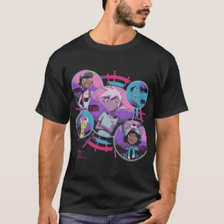 Cartoon Avontuur Mutant Fantasie Dier Vintage fr T-shirt