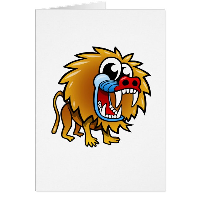 Cartoon Baboon (Voorkant)
