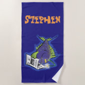 cartoon badhanddoek (Voorkant)