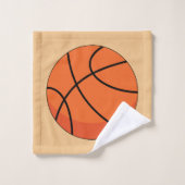 Cartoon Basketball Ball (Gant de toilette)
