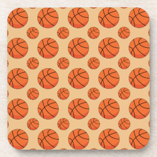 Cartoon Basketball Ball Bier Onderzetter
