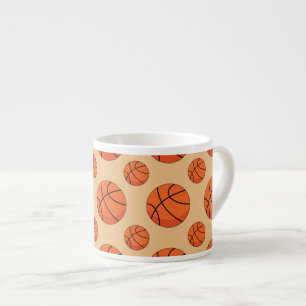 Cartoon Basketball Ball Espresso Kop