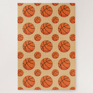 Cartoon Basketball Ball Legpuzzel