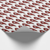 Cartoon BBQ Steak-pakpapier Cadeaupapier (Hoek)