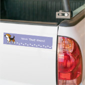Cartoon Beagle Bumpersticker (Op Truck)