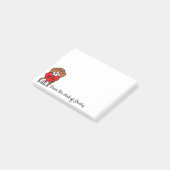 Cartoon Beagle Heart mama Post-it® Notes (Schuin)