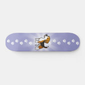 Cartoon Beagle Skateboard (Horizontaal)