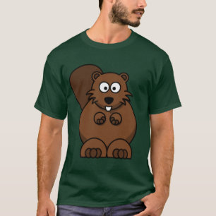 Cartoon Beaver T-shirt