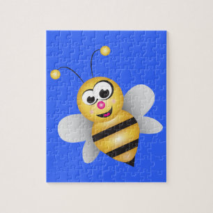 Cartoon Bee Legpuzzel