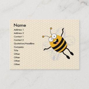 Cartoon Bee Visitekaartje