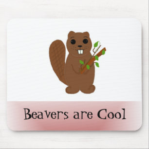 Cartoon Bever Muismat