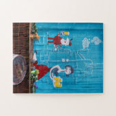 Cartoon Bierkamer Legpuzzel (Horizontaal)