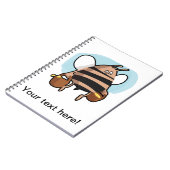 Cartoon bij bijen notitieboek (Linkerzijde)
