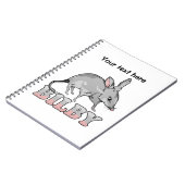 Cartoon Bilby Notitieboek (Linkerzijde)