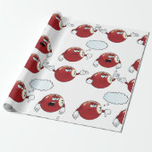 Cartoon Billard Ball Cadeaupapier (Uitgerold)