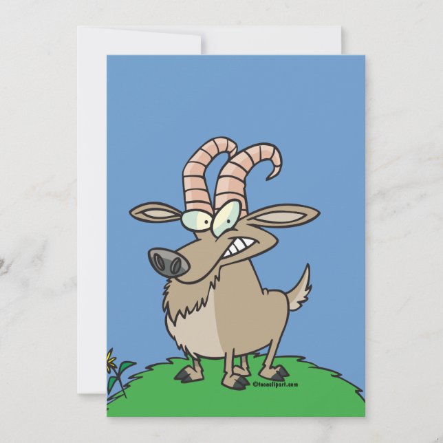 cartoon billy geitenvlees (Voorkant)