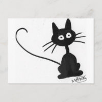 Cartoon Black Cat
