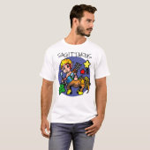 Cartoon Boogschutter Boogschutter Centaur T-shirt (Voorkant volledig)