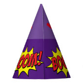 Cartoon Boom Thunder_Cove Feesthoedjes (Achterkant)