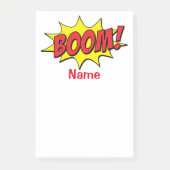 Cartoon Boom Thunder_Cove Post-it® Notes (Voorkant)