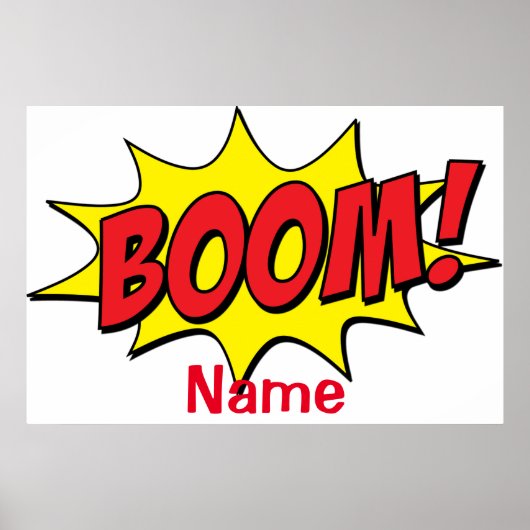 Cartoon Boom Thunder_Cove Poster (Voorkant)