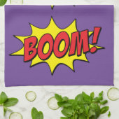 Cartoon Boom Thunder_Cove Theedoek (Gevouwen)