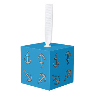 Cartoon Bootanker Set Kubus Ornament
