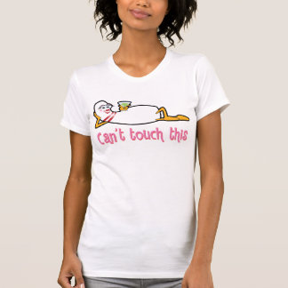 Cartoon Bowling Pin Shirt - kan dit niet aanraken