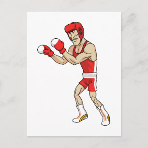 cartoon boxer briefkaart