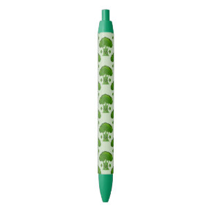 Cartoon Broccoli Zwarte Inkt Pen
